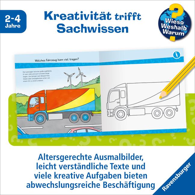 Productafbeelding Ravensburger Wieso? Weshalb? Warum? junior AKTIV: Fahrzeuge (Duits, Oliver Kockmann, 2024)