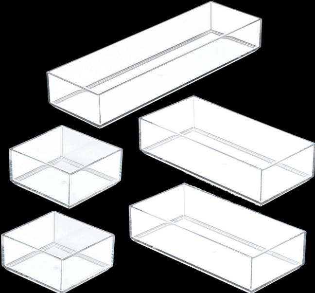 Actual product image iDesign CLARITY drawer organiser set (5 pieces)