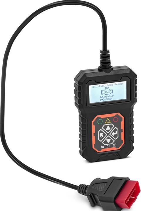 Actual product image MSW OBD2 diagnostic device - 8 - 25 V - LCD - Fault codes / VIN / ID / CVN