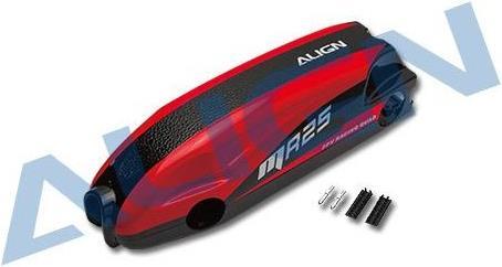 Actual product image Align MR25 canopy painted, black/red