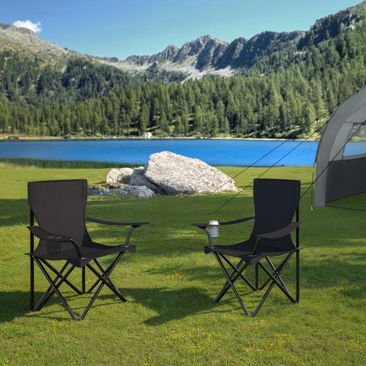 Image du produit tectake 2 chaises de camping Gil
