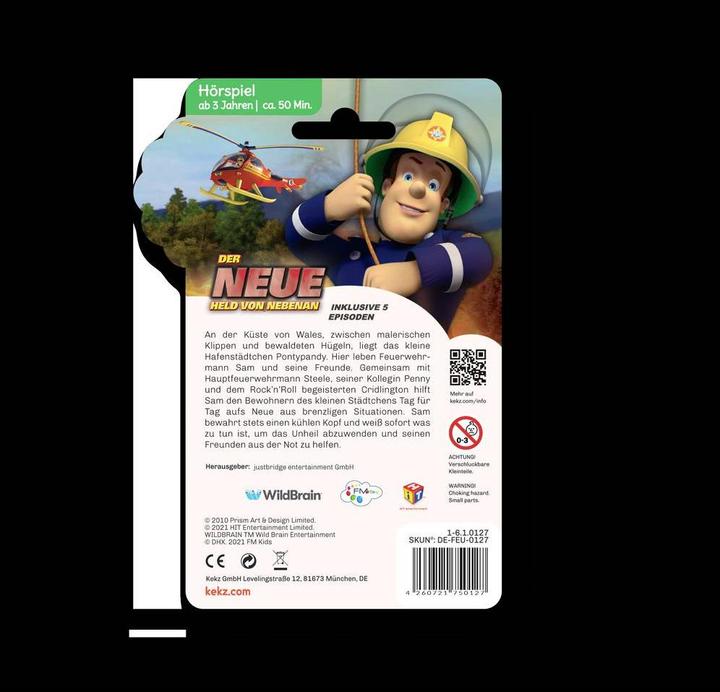 Immagine prodotto Kekz Fireman Sam - Audio Chip (Tedesco)