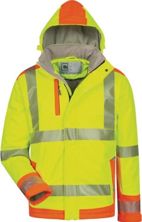 Produktbild Elysee Warnschutz-Softshelljacke Rickmer Grösse XXL gelb/orange (XXL)