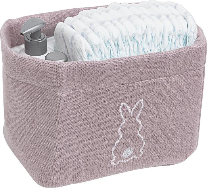 Image du produit Meyco X MmeKeizer Panier à langer moyen Rabbit lilas