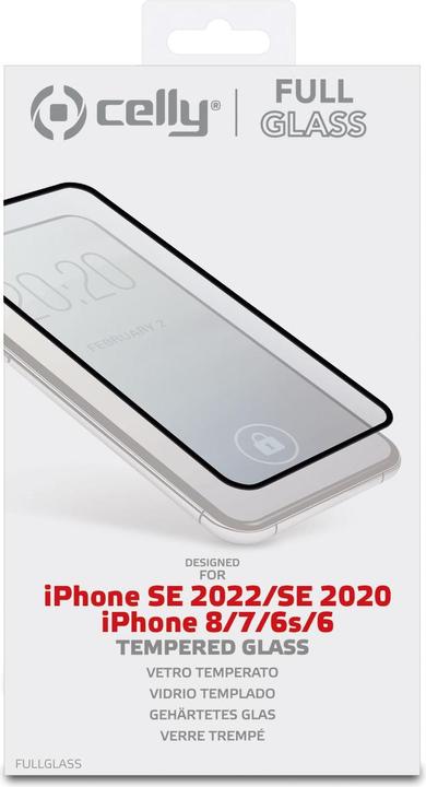 Actual product image Celly Full Glass (1 Piece, Apple iPhone 6s, Apple iPhone 7, Apple iPhone 6, Apple iPhone 8)