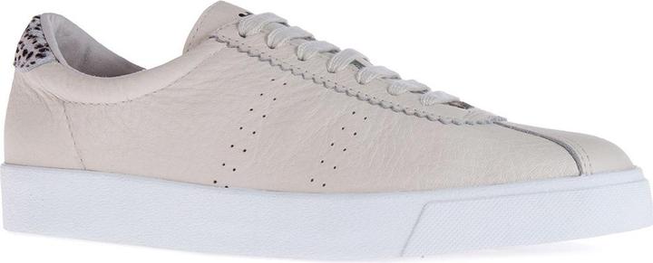 Actual product image Superga Womens/Ladies 2843 Club S Dalmatian Print Tumbled Leather Trainers (35)