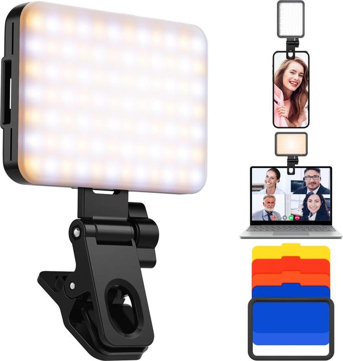 Actual product image K&F Concept LED lamp, 3000K-10000K, warm, cool and double-color light