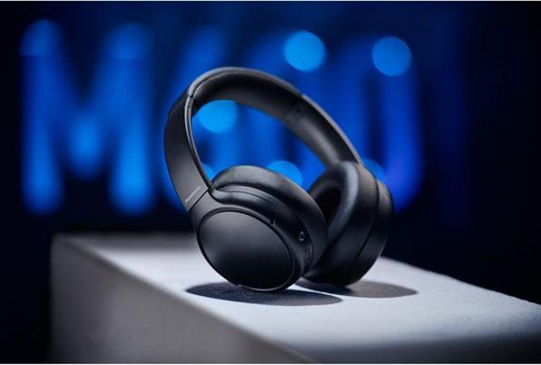 Productafbeelding Panasonic Over-ear Bluetooth hoofdtelefoon RB-M600BE-K - Zwart (ANC, 65 h, Bedraad, Draadloze)
