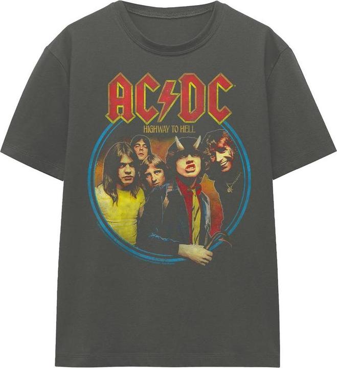 Actual product image AC/DC Unisex Adult Highway To Hell T-Shirt (L)
