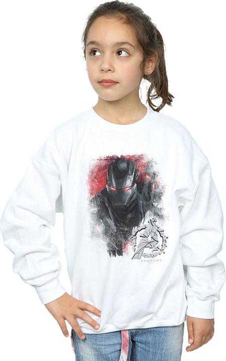 Immagine prodotto Ragazze Avengers Endgame War Machine Felpa spazzolata (140, 146)