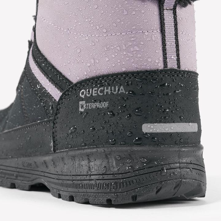 Produktbild Quechua Winterschuhe Kinder Gr. 35–38 Schnürung warm wasserdicht Winterwandern - SH100 (38)