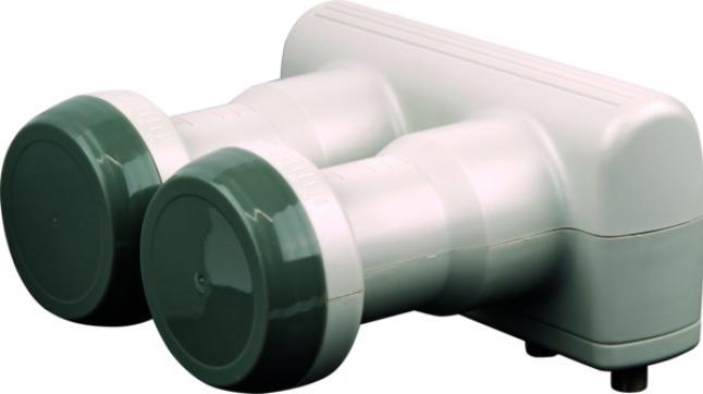Image du produit Schwaiger LNB numérique monobloc double (Twin LNB, 40mm)