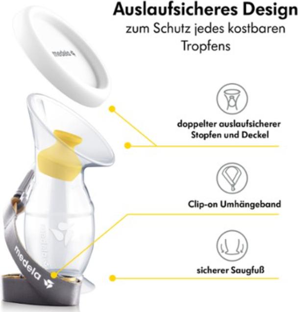 Produktbild Medela Silikon Auffangbehälter für Muttermilch