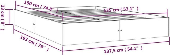 Actual product image VidaXL Lubbert (135 x 190 cm)