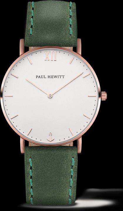 Rose gold, White Sand, Green
