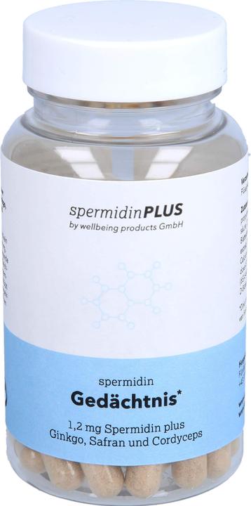 Produktbild SpermidinPlus Spermidin Gedächtnis (60 Stück, Kapseln)