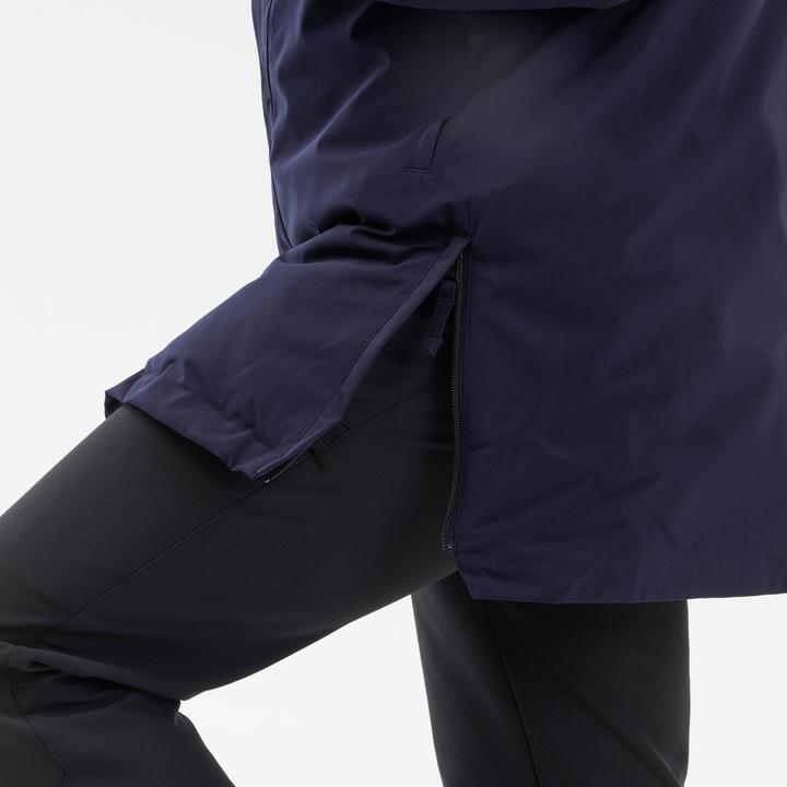 Produktbild Quechua Parka Winterjacke Herren warm bis -10 °C wasserdicht Winterwandern - SH500 blau (XL)