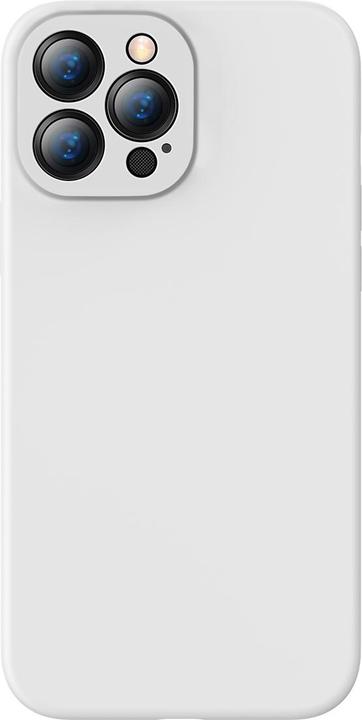 Immagine prodotto Baseus Custodia protettiva di gel di silice liquido per iP 6.7inch 2021 bianco (Apple iPhone 13 Pro Max)