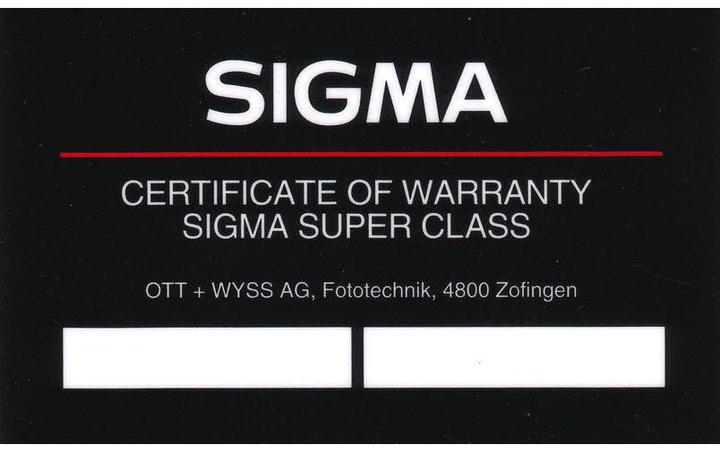 Actual product image Sigma 500mm, f/4.5 EX DG HSM, Canon (Canon EF, full size)