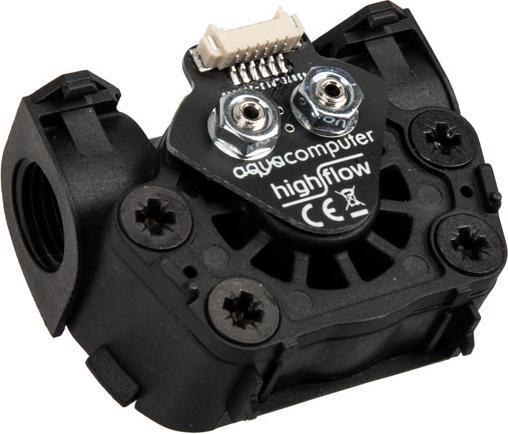 Actual product image Aqua Computer Flow sensor high flow LT, 2x G1/4