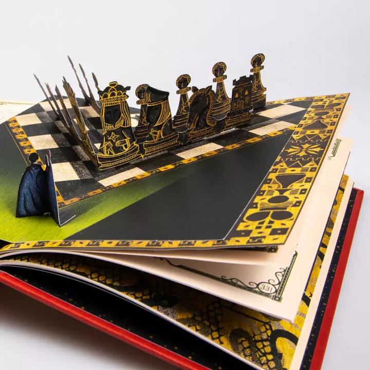 Actual product image Harry Potter und der Stein der Weisen: MinaLima-Ausgabe (Harry Potter 1) (German, MinaLima, J.K. Rowling, Klaus Fritz, 2021)