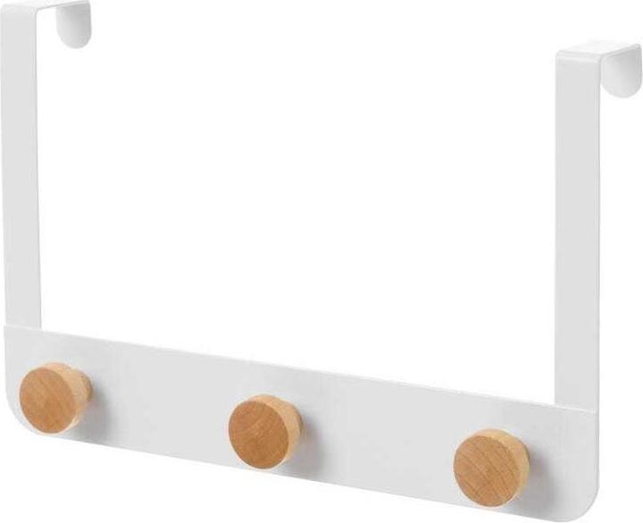 Actual product image Casa Selección 3-hook metal-wood coat rack