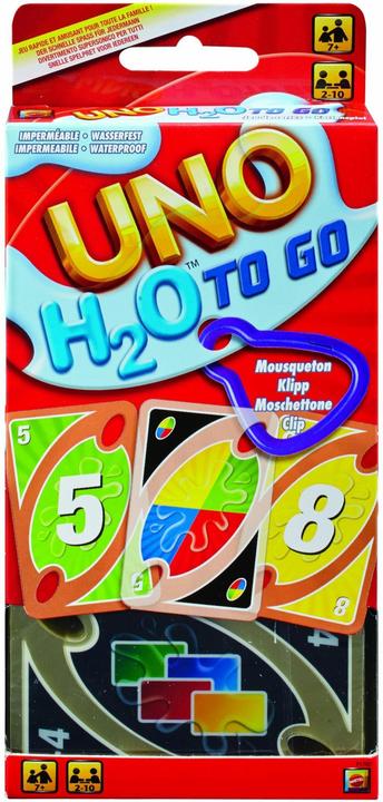Mattel Games Uno H2O To Go Card Game (German)