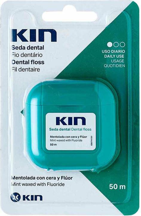 KIN Seda Dental mit mentholhaltigem Wachs 50 ml (50 m)