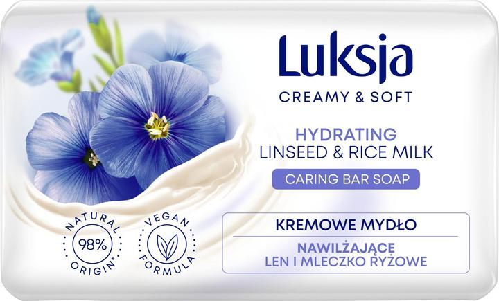 Produktbild Str8 Cremige Seife LUKSJA, Flachs, 90g (Hartseife)