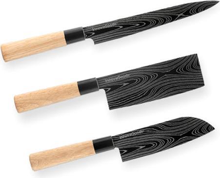 Actual product image TOP Japanese knife set (34 cm)