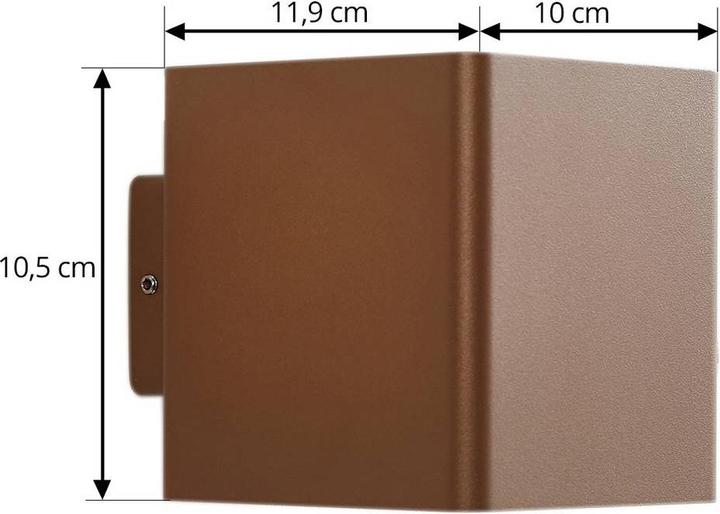 Actual product image Lucande Aaron (IP54)
