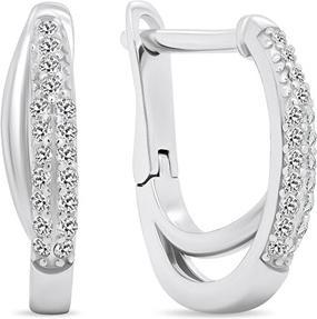 Immagine prodotto Brilio Argento - Bellissimi orecchini in argento con zirconi EA539W
