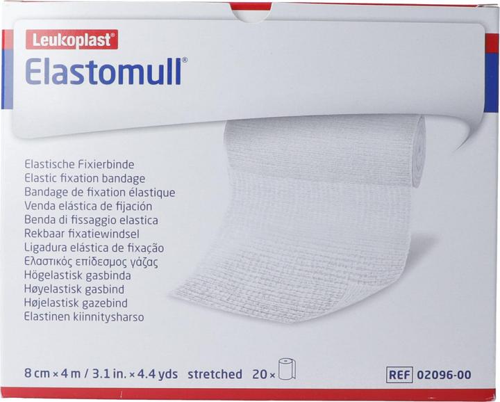 Actual product image BSN elastische Fixierbinde 4mx8cm in Polypropylen