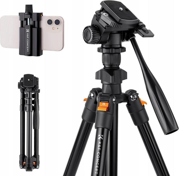 Image du produit K&F Concept Statyw Kf Statyw do Aparatu + Głowica Video Panorama K&F / KF09.115 / K234A0