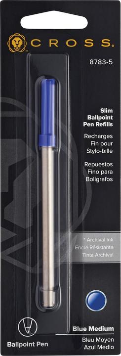 Actual product image Cross Biros refill Click M blue blister (Refill unit, Blue)