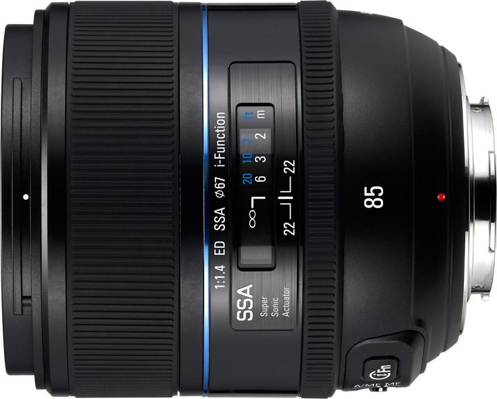 Produktbild Samsung EX-T85NB, 85mm, f/1.4, i-Funktion, NX (Samsung NX)