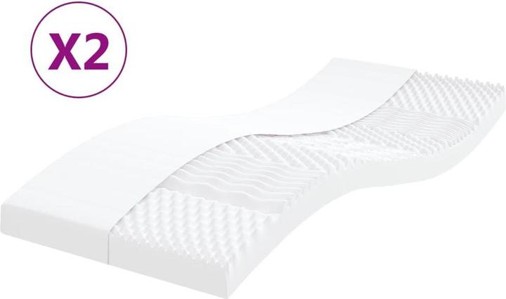 Immagine prodotto VidaXL Manka (90 x 200 cm, Nucleo di schiuma)