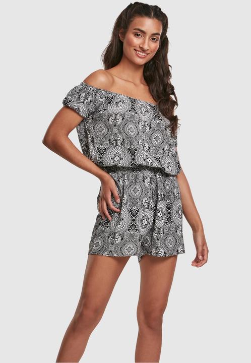 Immagine prodotto Urban Classics Tuta corta da donna AOP Off Shoulder (4XL)