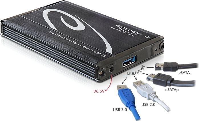 Delock 42488, Sata, USB 3.0 (2.5")