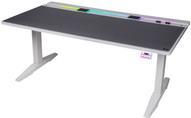 Image du produit Thermaltake G700 RGB White Gaming Desk (blanc, barre lumineuse à LED RVB 16,8 millions de couleurs)