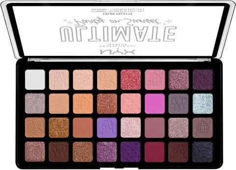 Actual product image NYX Professional Make-Up Ultimate Colour Palette (01 Party On Sunset)