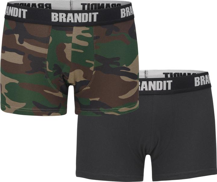 Brandit Boxershorts Logo 2er Pack