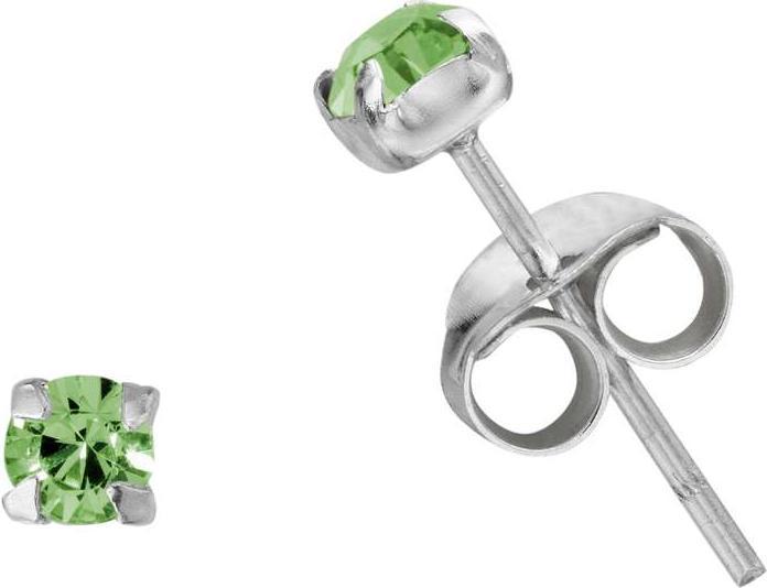 Image du produit Bijouteria Clous d'oreille (Argent 925, Cristallin)