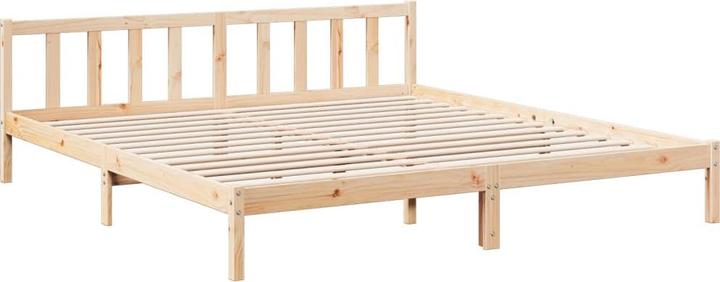 Produktbild VidaXL Bett Extra Lang ohne Matratze 180x210 (180 x 210 cm)