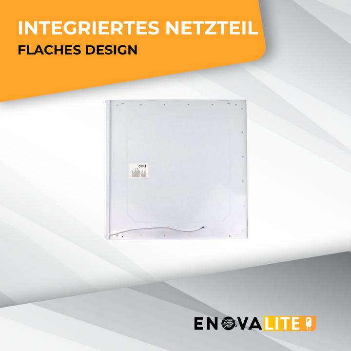 Actual product image Enova ELED 600400 - LED surface-mounted panel, UGR<19, 60x60 cm, 30 W, 3300 lm, 4000 K (3300 lm)