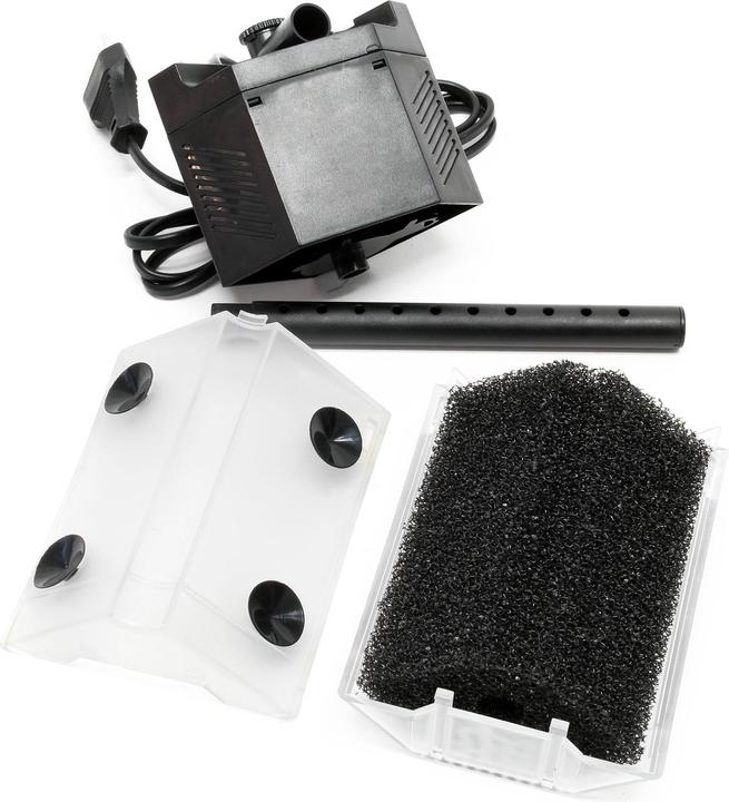 Produktbild SunSun JP-094 Innenfilter Aquarium 650 l/h 7W Eckfilter XL Aquarium Pumpe bis 80L (80 l, Innenfilter, Süsswasser, Salzwasser)