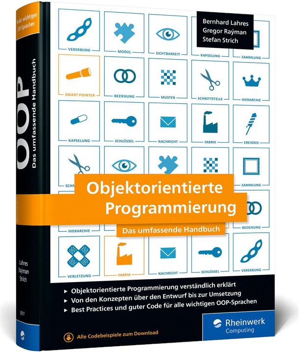 Produktbild Objektorientierte Programmierung (Deutsch, Bernhard Lahres, 2021)