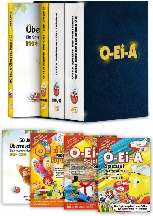 Image du produit Das O-Ei-A 3er Bundle 2024/25 - Die Jubiläumsausgabe! - O-Ei-A Figuren, O-Ei-A Spielzeug und O- (Allemand, André Feiler, 2023)