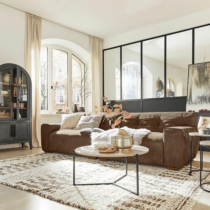 Actual product image Loberon Berinique carpet taupe (200 x 300 cm)
