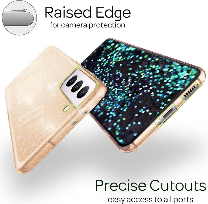 Image du produit Nalia Housse transparente en silicone pour portable (Samsung Galaxy S22+)